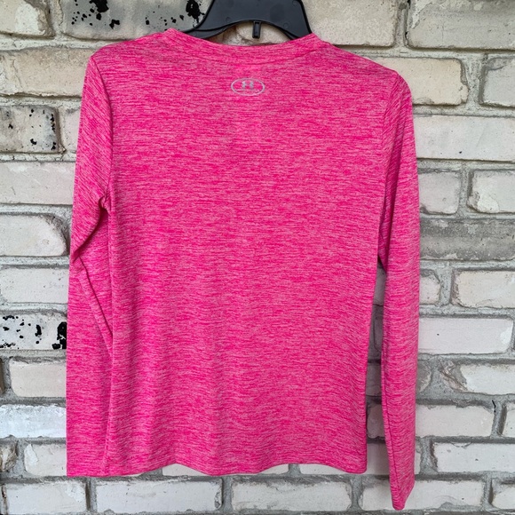 Under armour heat gear pink long sleeve shirt - Picture 4 of 4